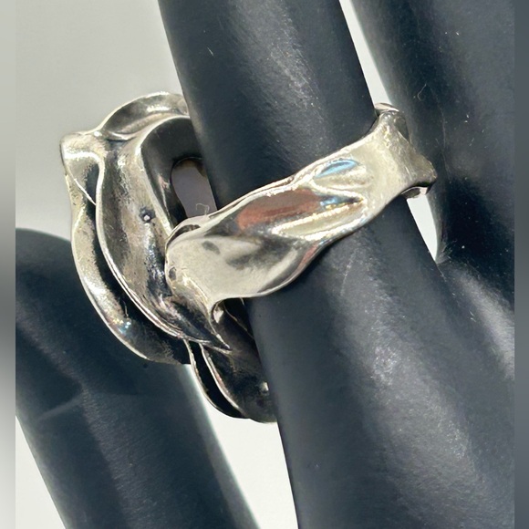 Carolyn Pollack Blue Lace Agate Ring - Picture 4 of 7
